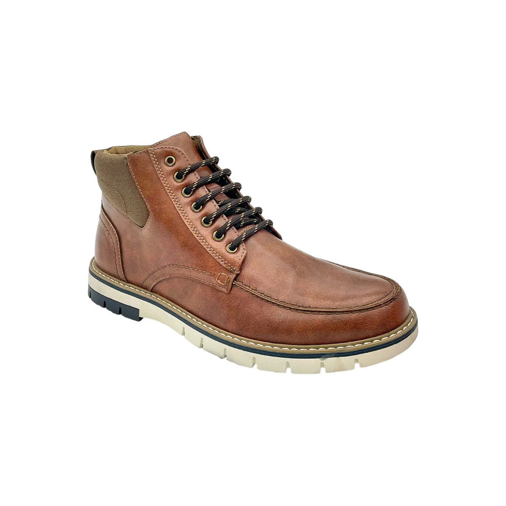 Vance Co. Men's Dalvin Lace-up Ankle Boot Brown - Medium